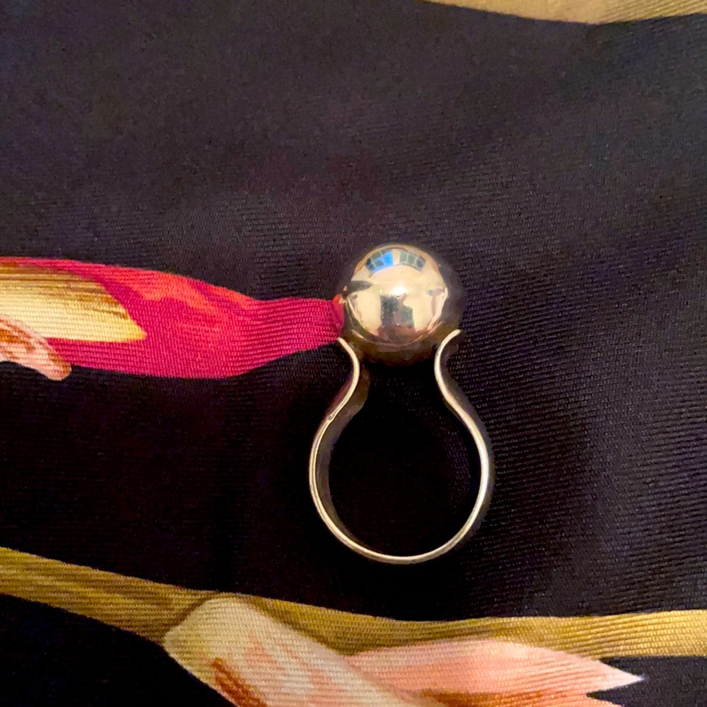 950 Peruvian silver ring-Size 6.5-7